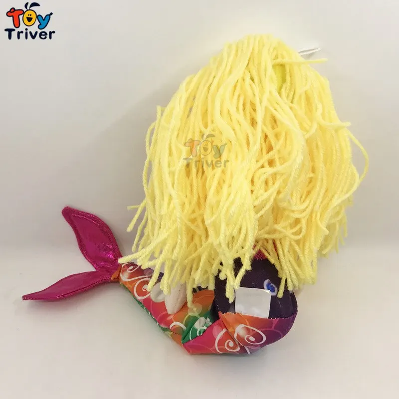 Kawaii маленькая русалочка плюшевая игрушка мягкий океан животное кукла подвески