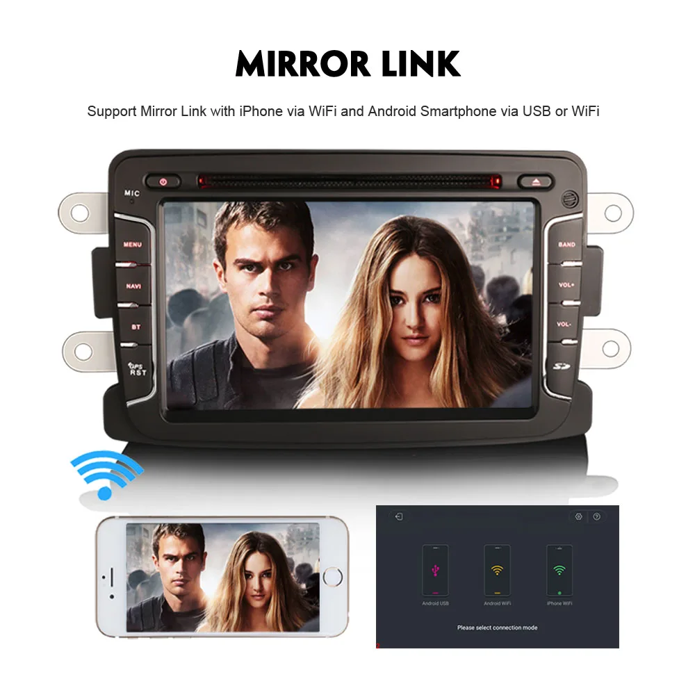 Автомагнитола DAB + Android 8 0 с GPS Навигатором DVD BT Wi Fi 3G/4G Bluetooth OBD CD SD|GPS для транспорта| |