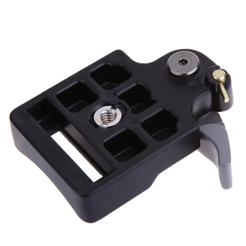 Черный металлический сплав 323 Quick Release Plate Mount Adapter с полным Manfrotto 200PL-14 Compat Plate для камеры