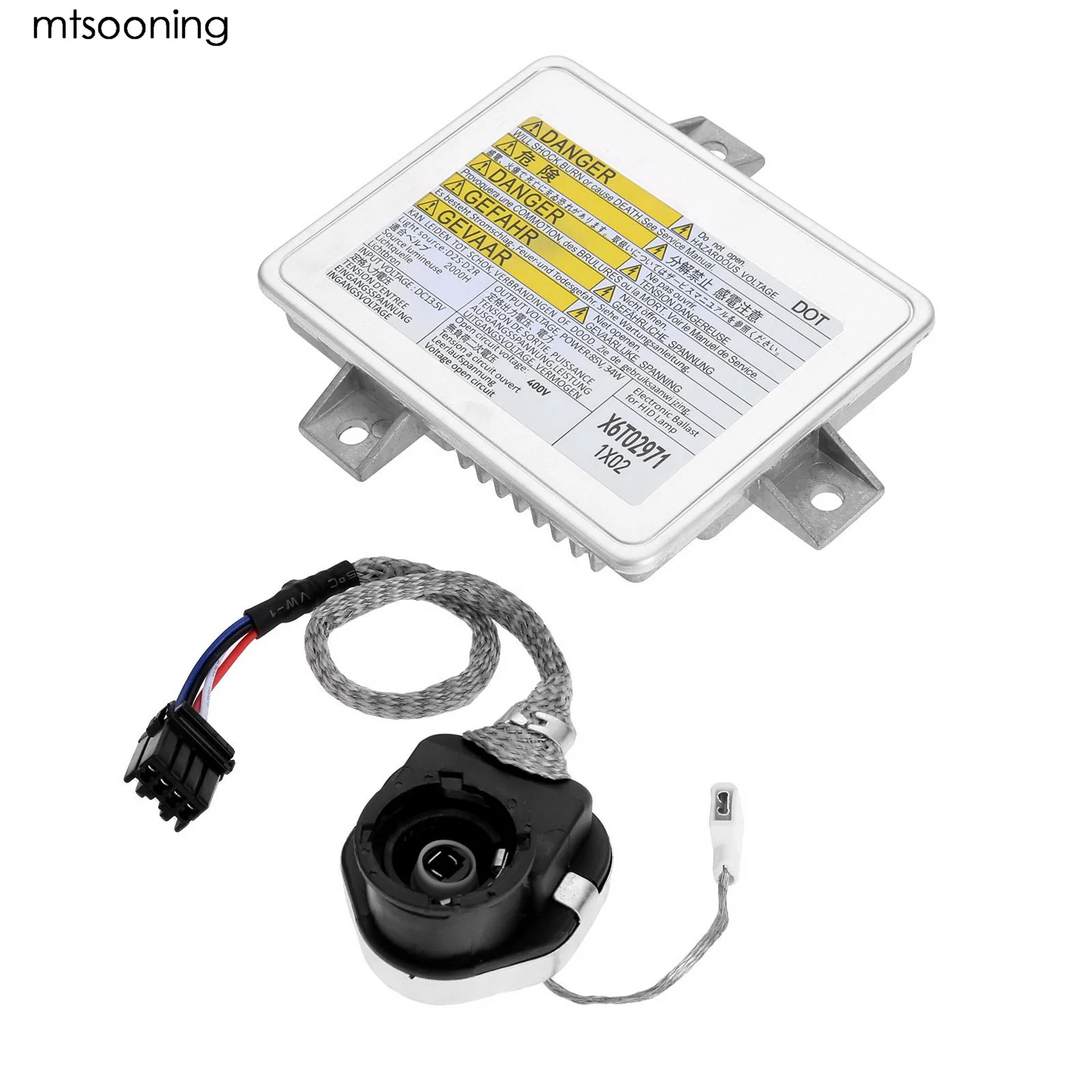 Mtsooning Xenon модуль управления балластом X6T02971 новый для 2002 2008 Acura TL/TL S TSX Honda S2000 Mazda