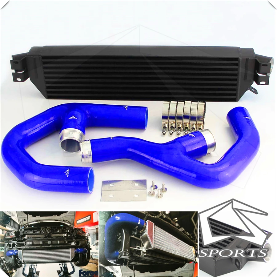 Комплект турбоохладителя для V * W G OLF MK5 MK6 TI FSI J ETTA 2 0 T A3 06 09 черный|Радиаторы и