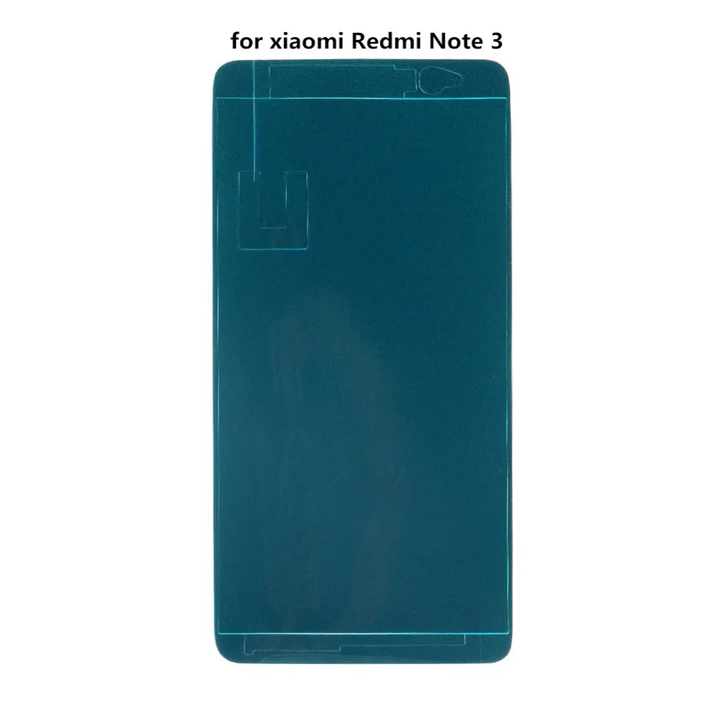 Новый продукт 5 шт. спереди Стикеры клейкой ленты для xiaomi Redmi Note 3 4 4X 5A ЖК дисплей
