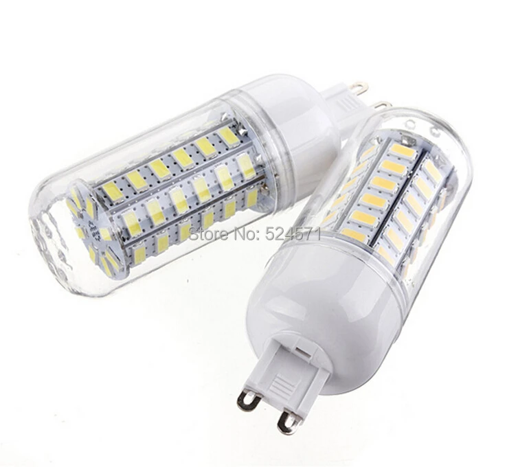 11W G9 SMD 5730 LED corn bulb lamp,56LEDS,220V,Warm white /white led lighting,5730 LED G9 light