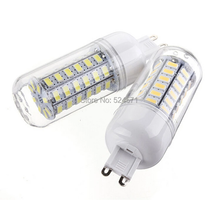 Светодиодная лампа кукуруза 11 Вт G9 SMD 5730 56 светодисветодиодный Дов S 220 В теплый