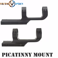 vector optics tactical 30mm one piece scope offset picatinny mount integral rings 223 5 56 long flat top mil spec matte black
