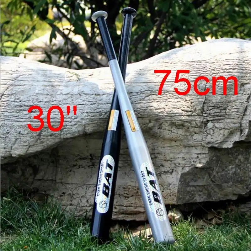 

30" About 75cm Alloy Steel Baseball Bat High Hardness Endurance Professional Process Comfortable Red Black Silver Blue