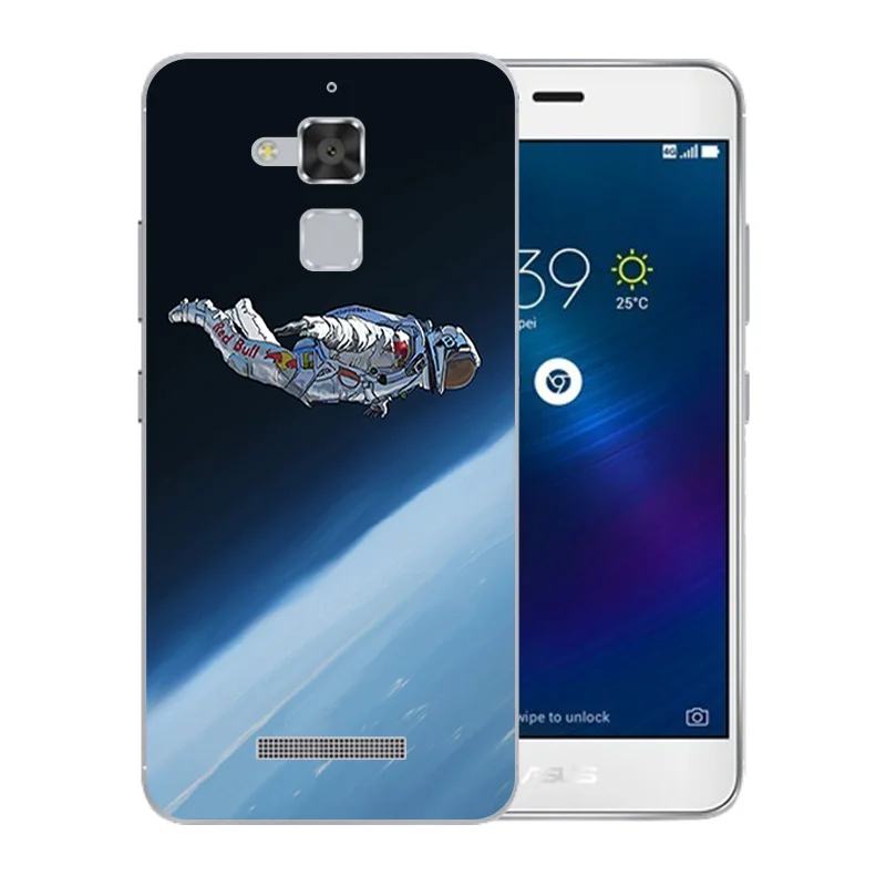 High Quality 5.2 inch for ASUS Zenfone 3 Max ZC520TL Space World Pattern Soft Silicone Phone Case Clear Matte Full Protect Shell |