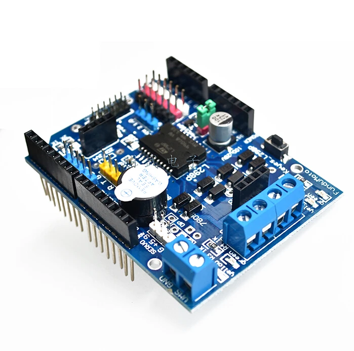 1 шт./лот L298P Мотор Щит привод для arduino|motor shield|arduino motor shieldshield arduino |