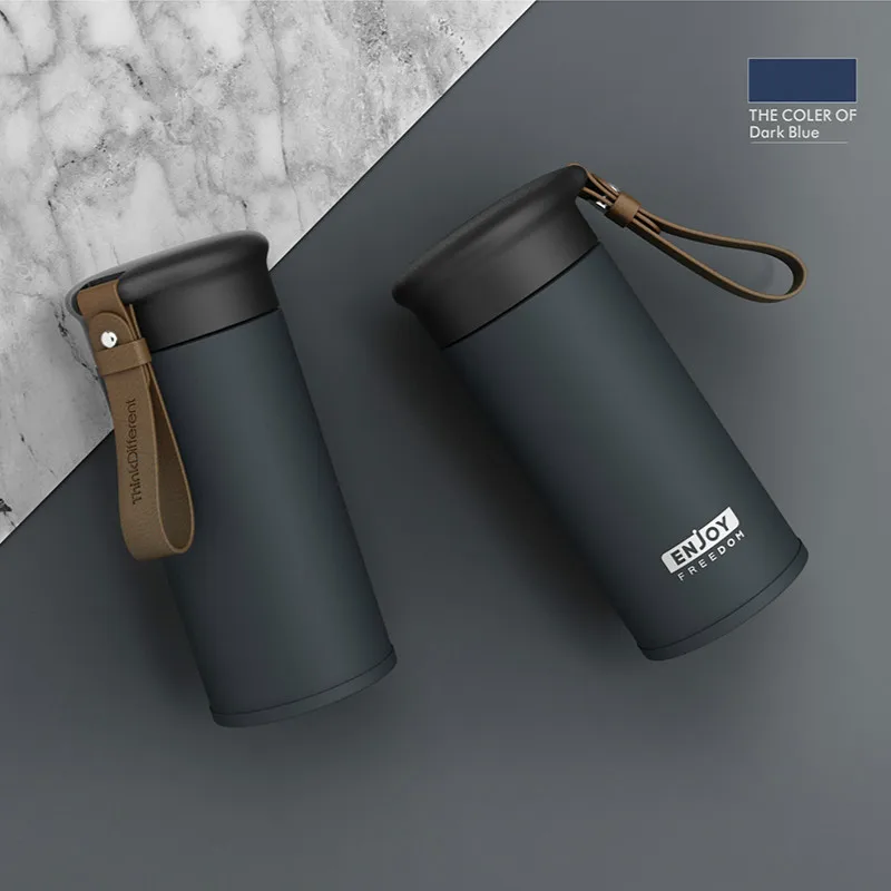 

Quality Double Wall Stainless Steel Vacuum Flasks 280ml Car Thermo Cup Coffee Tea Travel Mug Thermol Bottle Thermocup