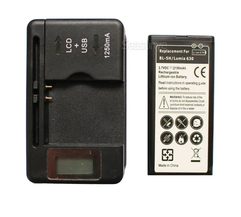 Seasonye 2150mAh BL 5H сменный литий ионный аккумулятор для сотового телефона +
