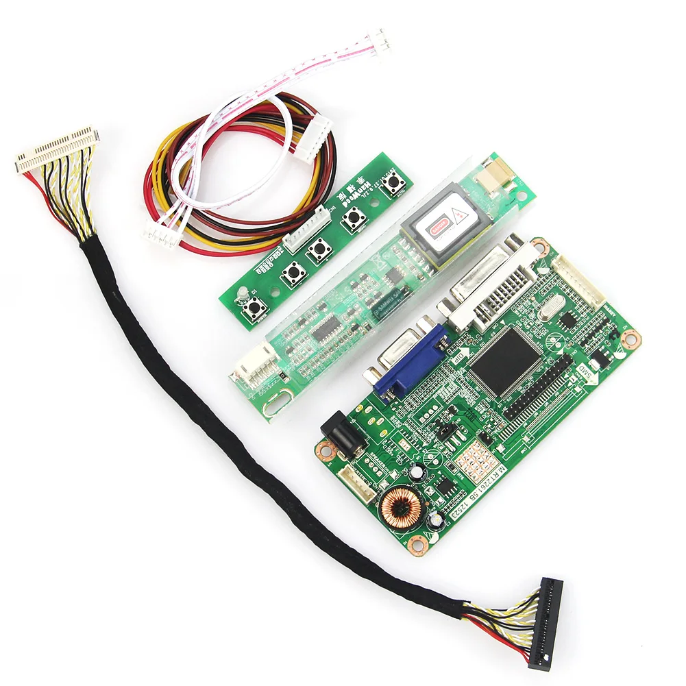 ЖК дисплей/светодиодный драйвер платы контроллера для ноутбука B154EW08 VGA + DVI M.RT2261