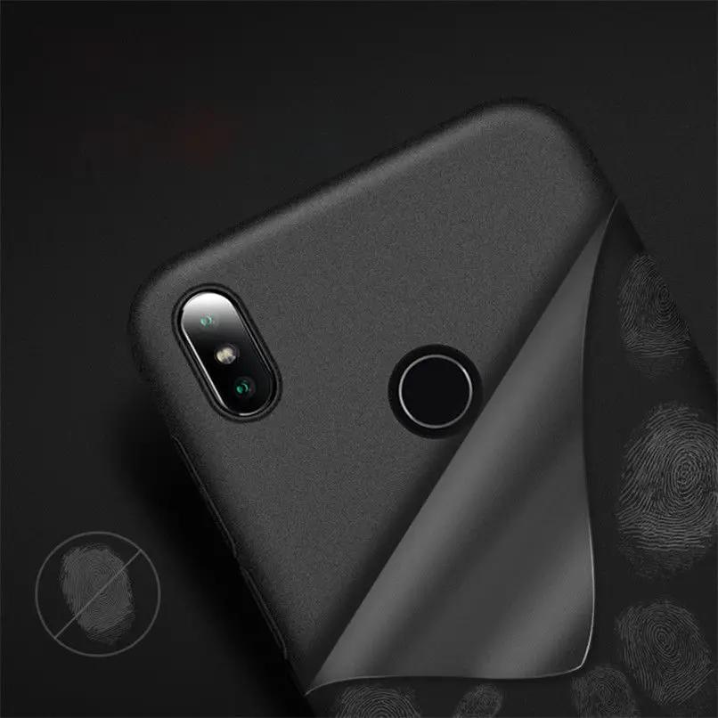 Ударопрочный ультра тонкий чехол для Nokia 6 8 X6 7 1 песчаник резиновый мягкий гелевый