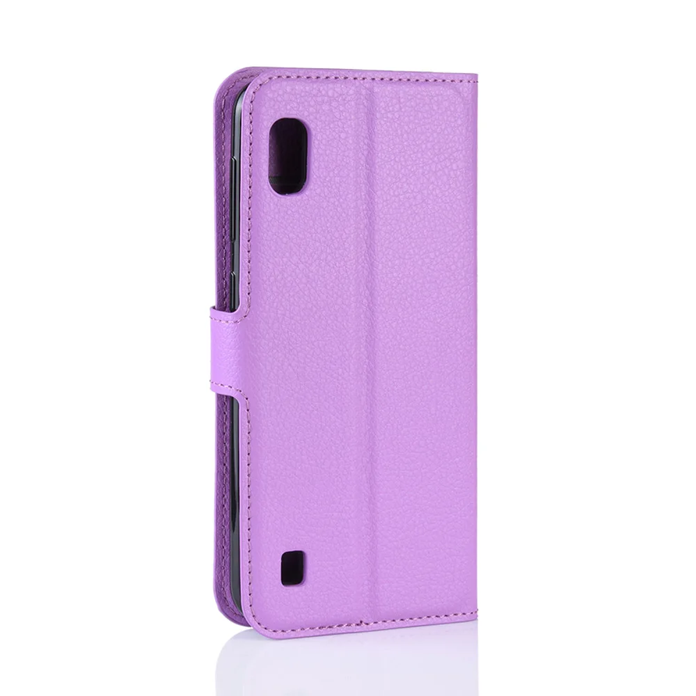 Чехол HUDOSSEN для Samsung Galaxy A10 A105F роскошный защитный чехол телефона откидной кошелек