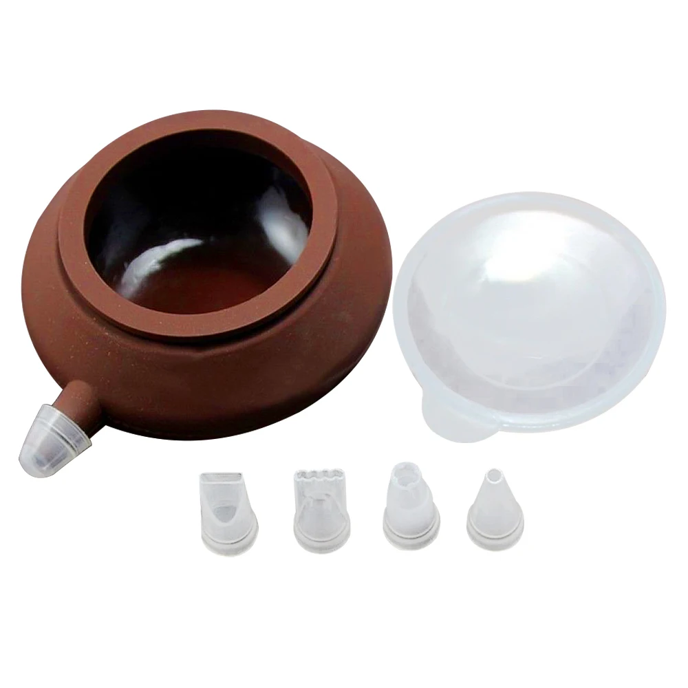 5 шт./компл. набор силиконовых соплов для макарунов 4 насадки Набор макаруна крема