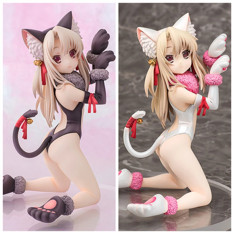 Аниме Fate/kaleid liner Fate stay night illyasвиль фон Айнцберн Сексуальная Кошка для девочек ПВХ