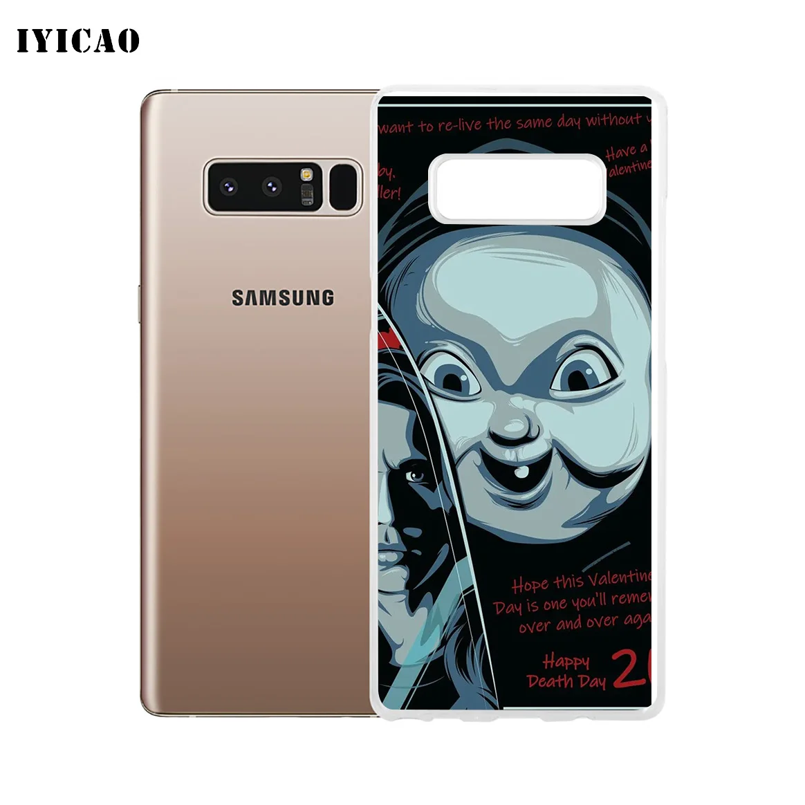 Мягкий силиконовый чехол для телефона IYICAO Happy Death Day 2U Samsung A5 A6 Plus A7 A8 A9 J3 J5 J7 Note 8 9