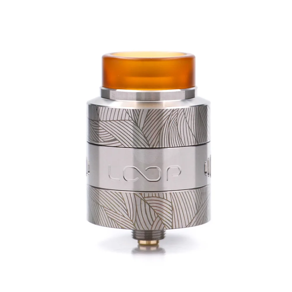 2 шт./лот Geekvape Loop V1.5 RDA 24 мм с уникальной лазерной татуировкой W shaped build deck Vape