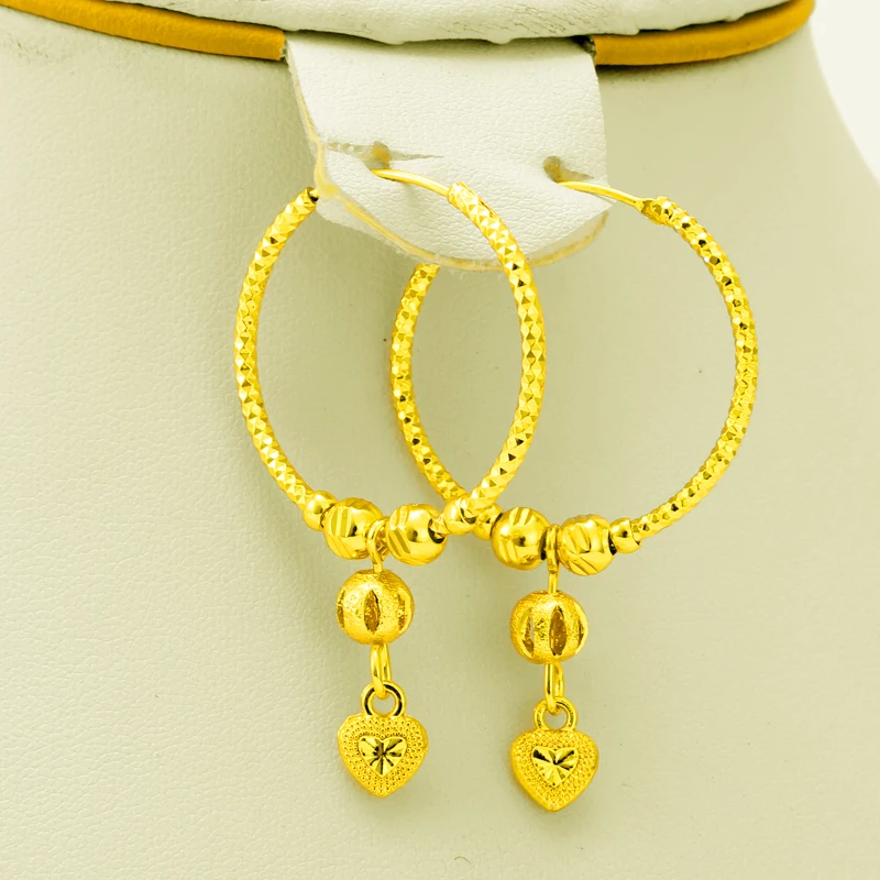 Женские серьги гвоздики в форме сердца|earrings for|gold color earringsbeaded earrings for women |