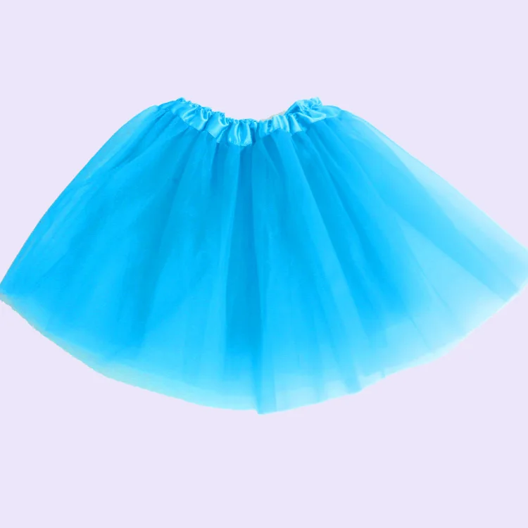 Детская юбка-пачка для танцев недорогая китайская юбка принцессы из газовой