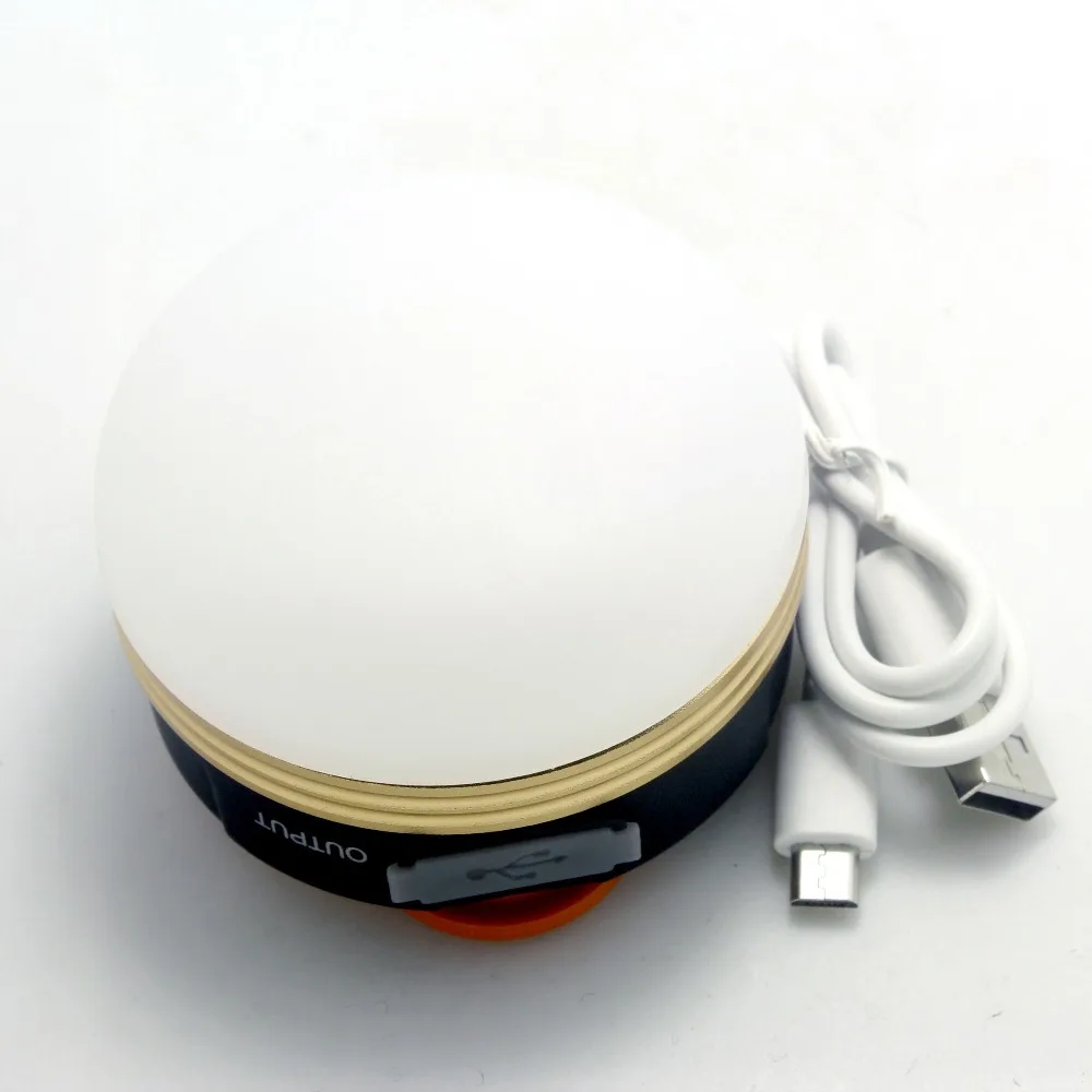 Tinhofire аварийная USB лампа перезаряжаемая для лагеря 300LM водонепроницаемая 5V-1A 1800mAh
