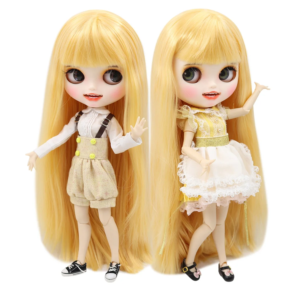 ICY 1/6 bjd завод Blyth кукла индивидуальные матовое лицо белая кожа шарнир тело прямые