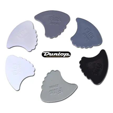 

Dunlop Nylon Fins Guitar Pick Plectrum Mediator 0.42-1.07mm, 1/piece