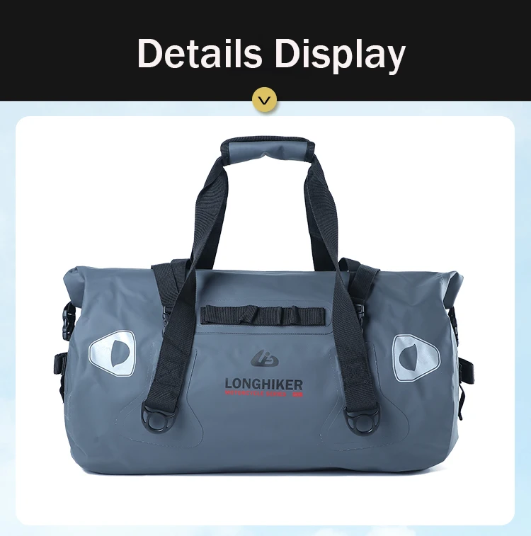 LONGHIKER 40L/60L спортивная водонепроницаемая сумка из ПВХ для тренажерного зала и фитнеса, водонепроницаемая сумка для езды на велосипеде и плавания, дорожная сумка для тренировок