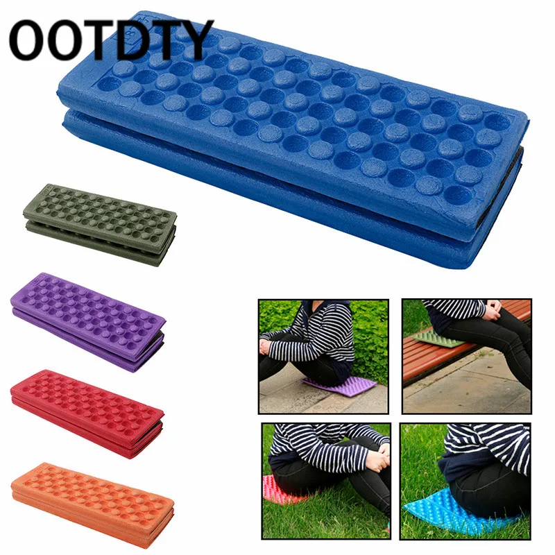 Складной коврик OOTDTY для кемпинга на открытом воздухе влагостойкая подушка