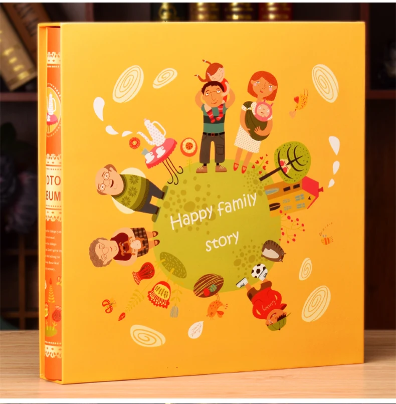 Фотоальбом Happy Family Story 400 карманов 6 дюймов фотоальбом большой емкости Детские