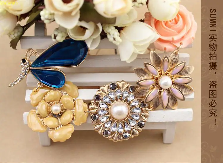 Ожерелья и подвески женские двухслойные ювелирные изделия из сплава жемчуг