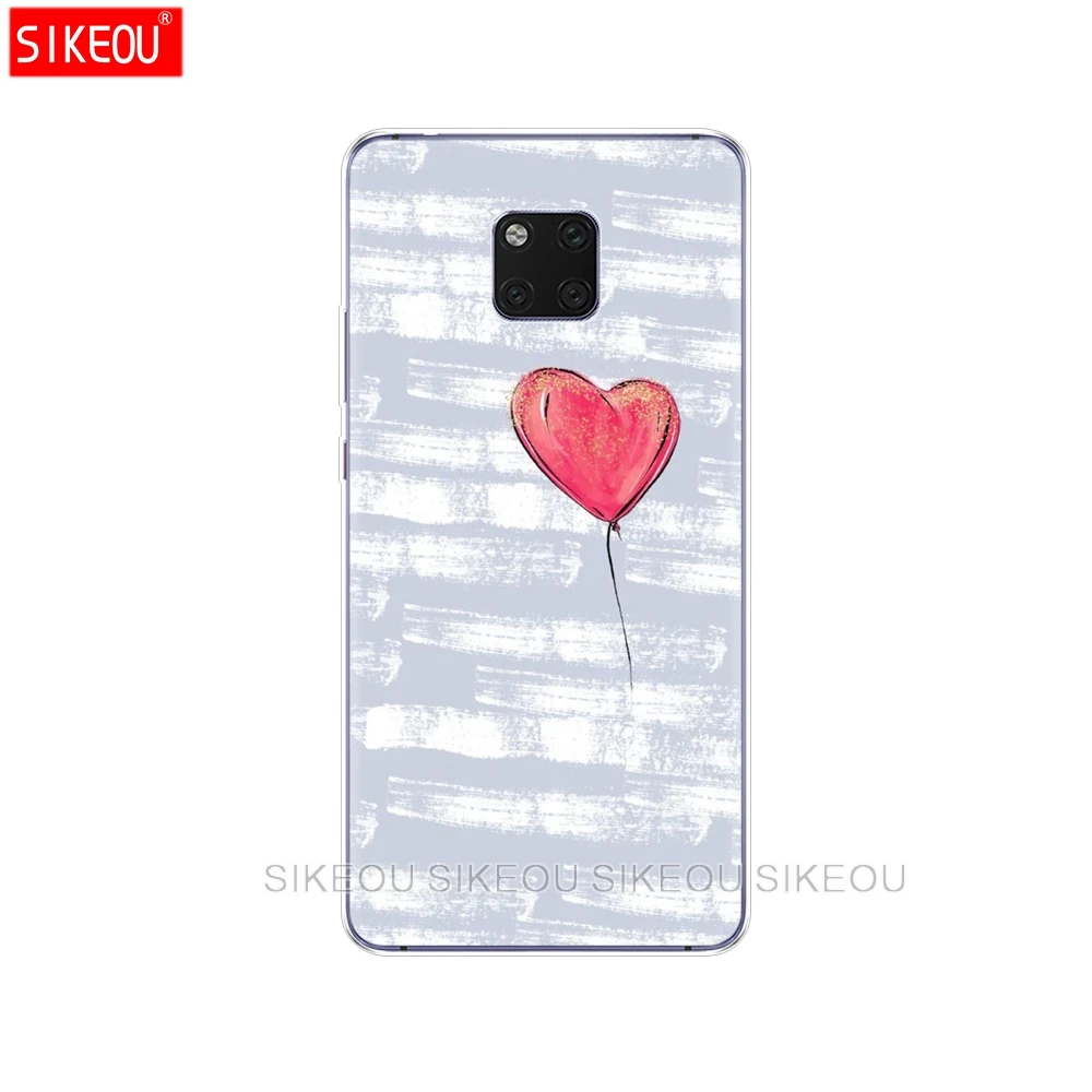 51751 Силиконовый чехол для huawei mate 20 pro, мягкий чехол для huawei mate 20 X, защитный чехол для mate 20 full 360 - Color: 51751