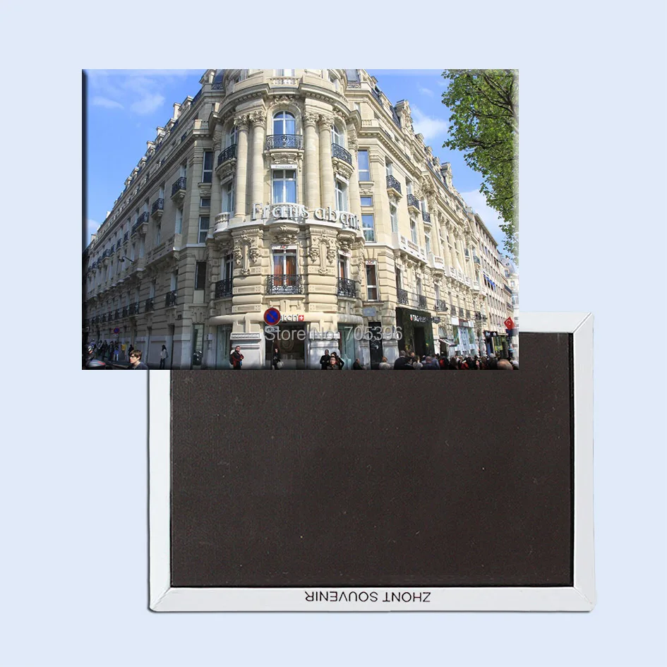 Металлические наклейки для домашнего декора галерея Lafayette Париж Франция магнит