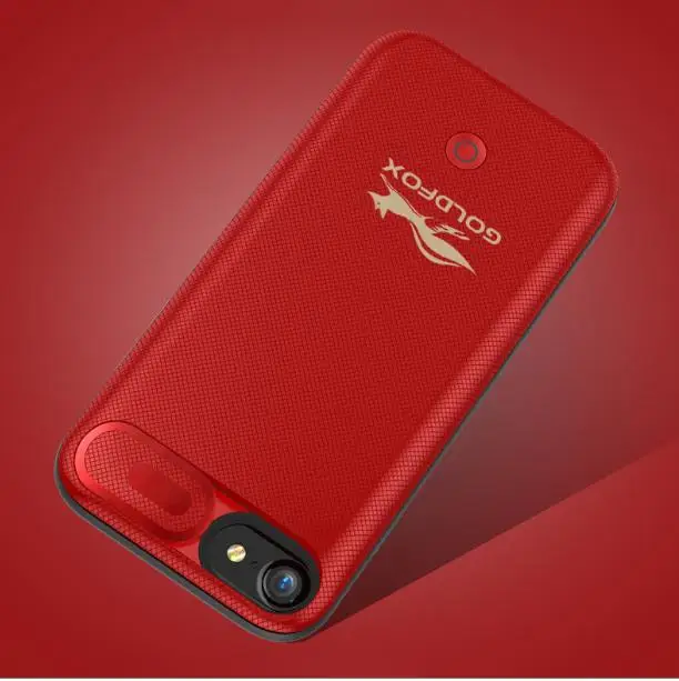 Red Чехол для аккумулятора 7500mA для iPhone 8, 7, 6, 6s Plus, чехол для зарядного устройства, ультра тонкий дополнительный запасной чехол, чехол для внешнего аккумулятора 5,5'' - Цвет: Red