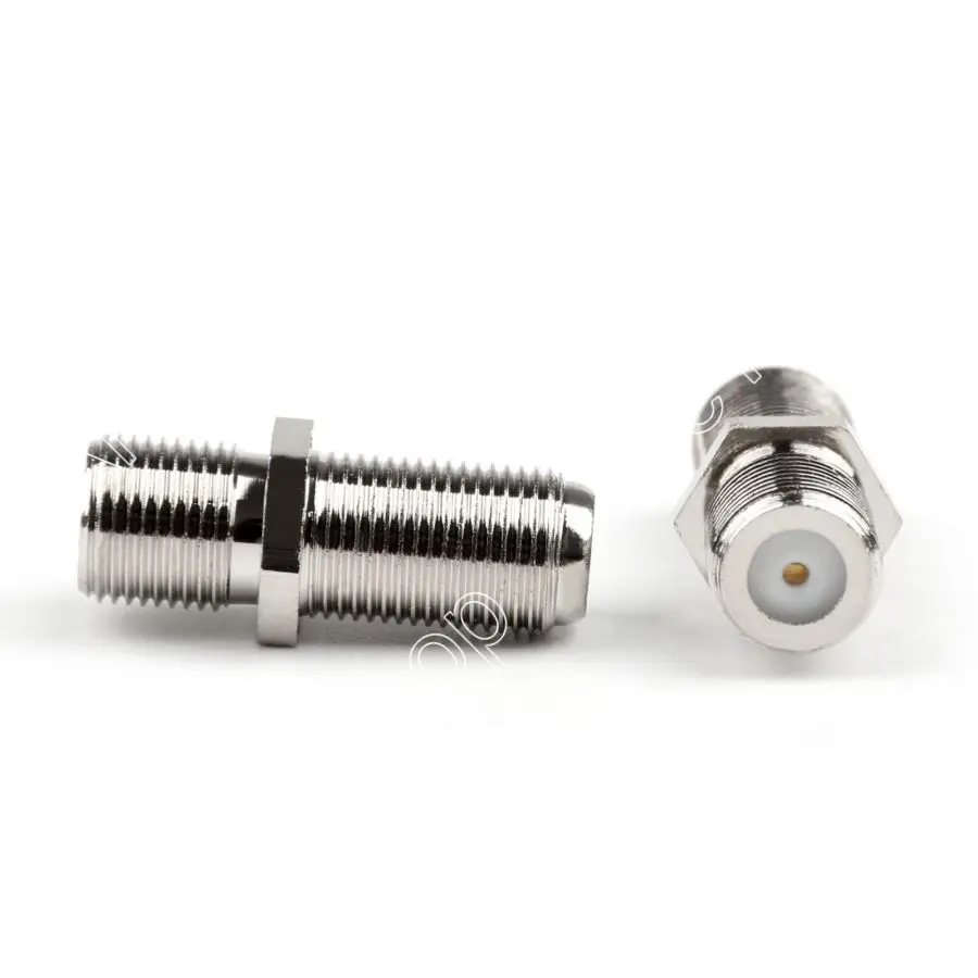 Гнездовой коннектор для коаксиального кабеля areyourstore F/F переходник RG6 RG59 W|connector