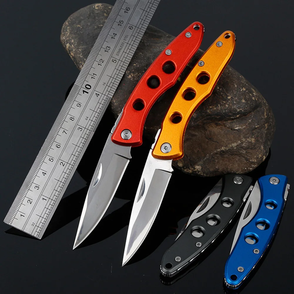 Лев волки D045 Мини Кемпинг из нержавеющей стали Открытый складной нож охотничий