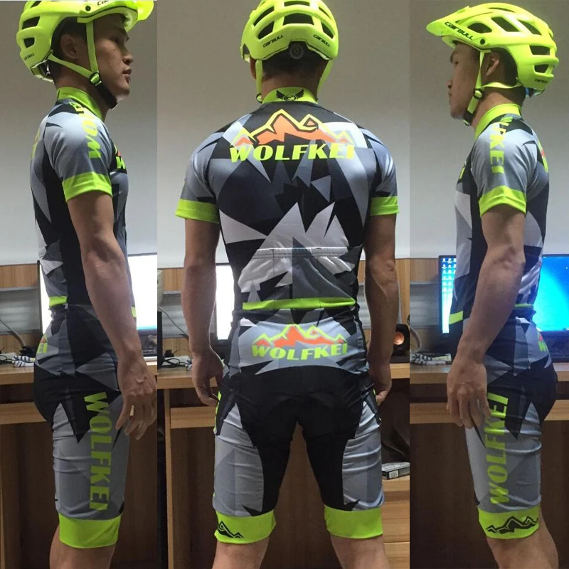 Новинка 2021 костюм WOLFKEI Skinsuit одежда для велоспорта Цельный боди горного