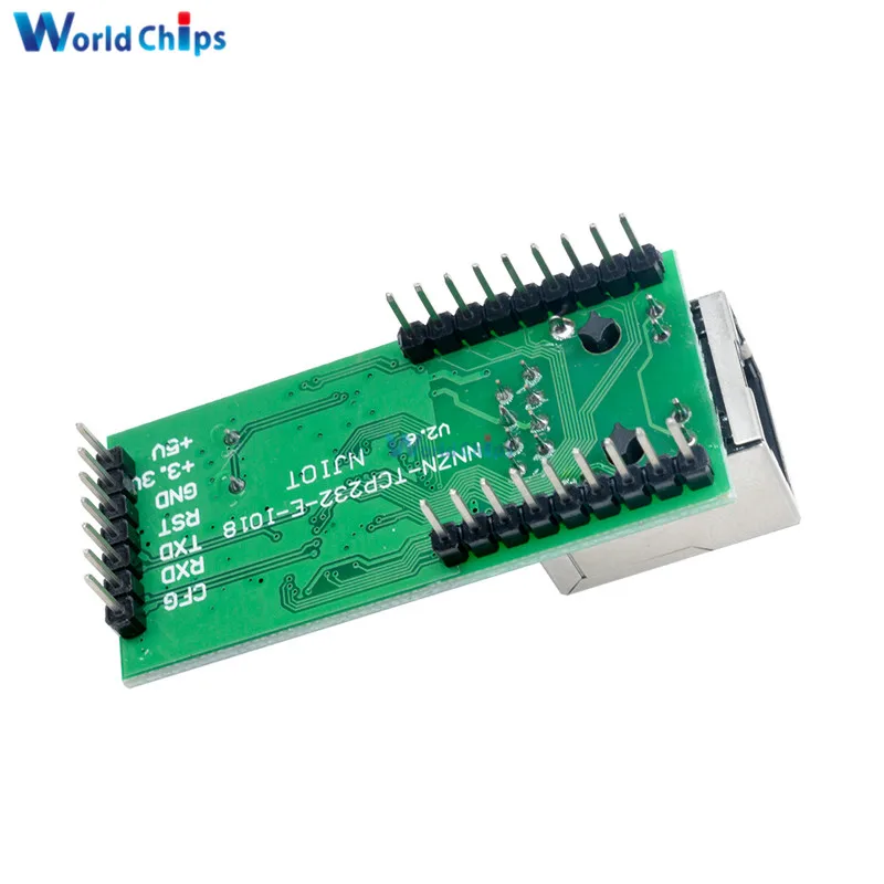 Модуль передачи преобразователя Top Ethernet в TTL RS232 последовательный ТТЛ TCP / IP