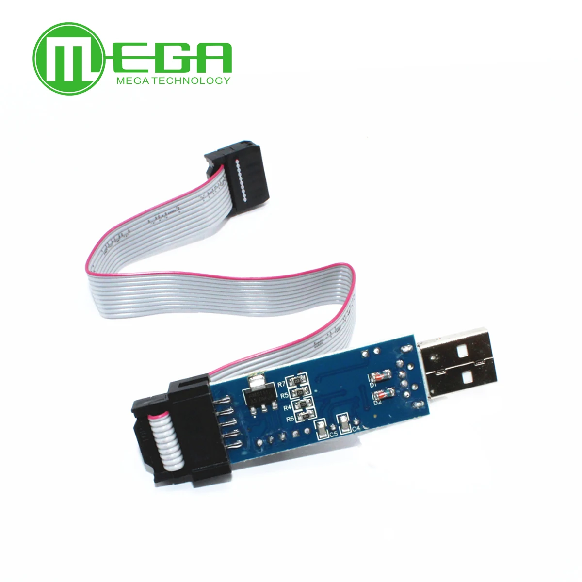 20 шт./лот USB ISP программист для ATMEL AVR ATMega ATTiny 51 бортовой загрузчик | Электронные