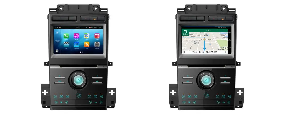 Автомобильный радиоприемник DVD плеер gps навигация для Ford aurus 2013~ Android HD Displayer система аудио видео стерео в тире головное устройство