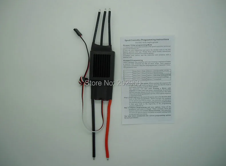 Бесщеточный двигатель 100A ESC 5A / 5V BEC 2-7S 1 шт. для электронного регулятора скорости