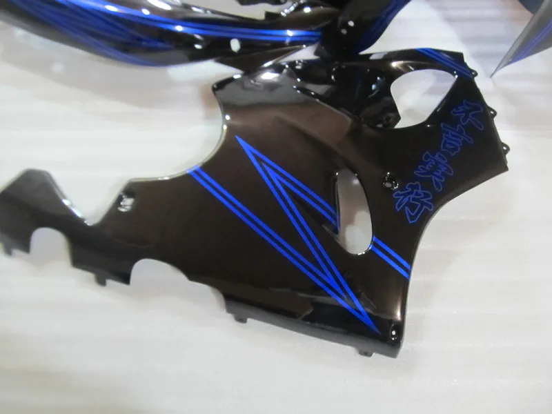 Комплект обтекателей для мотоцикла KAWASAKI Ninja ZX7R 97 99 00 01 02 03 ZX 7R 1997 2000 2003 ABS черный