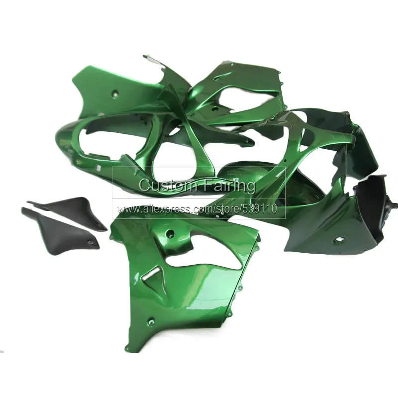 ABS Фабричный обтекатель для Kawasaki ZX9R Ninja zx 9r 2001 2000 00 01 темно-зеленый мотоцикла