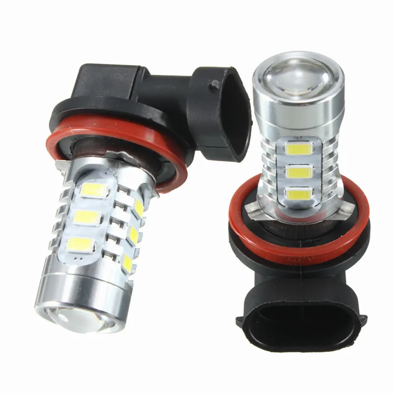 Tcart авто светодиодный лампы H8 H9 H11 высокая яркость 5730 15SMD Автомобильная