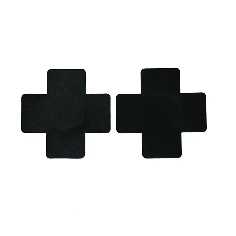 Ювелирные украшения для тела кольцо соски крест Черное и розовое искусственное