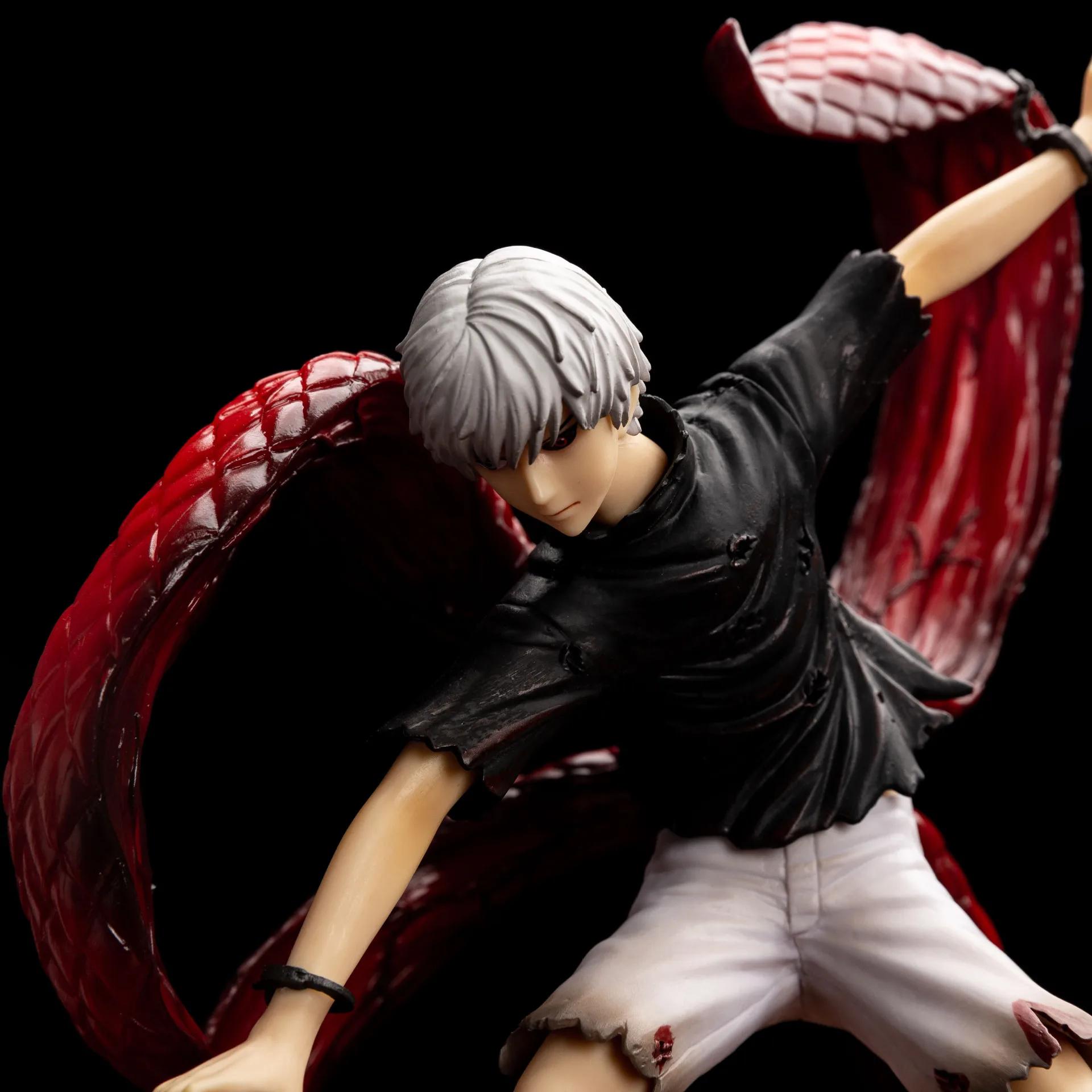 Аниме 43 см Токийский Гуль Kaneki Кен пробужденная игрушка фигурка кукла модель коллекционные игрушки подарок