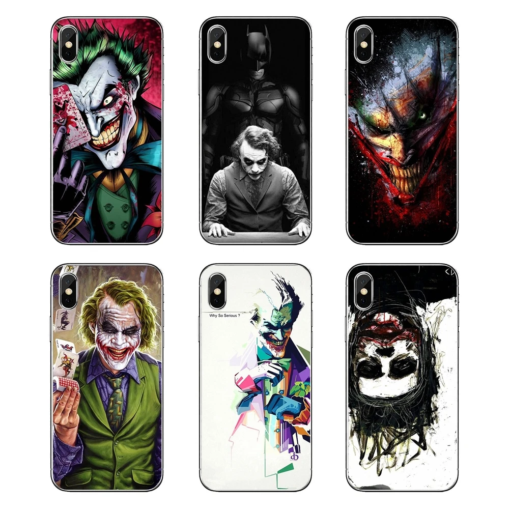 Для huawei Honor 8 8C 8X9 10 7A 7C mate 20 Lite Pro P Smart Plus Joker Batman The Killing Joke Face Dc Comics Art чехол для