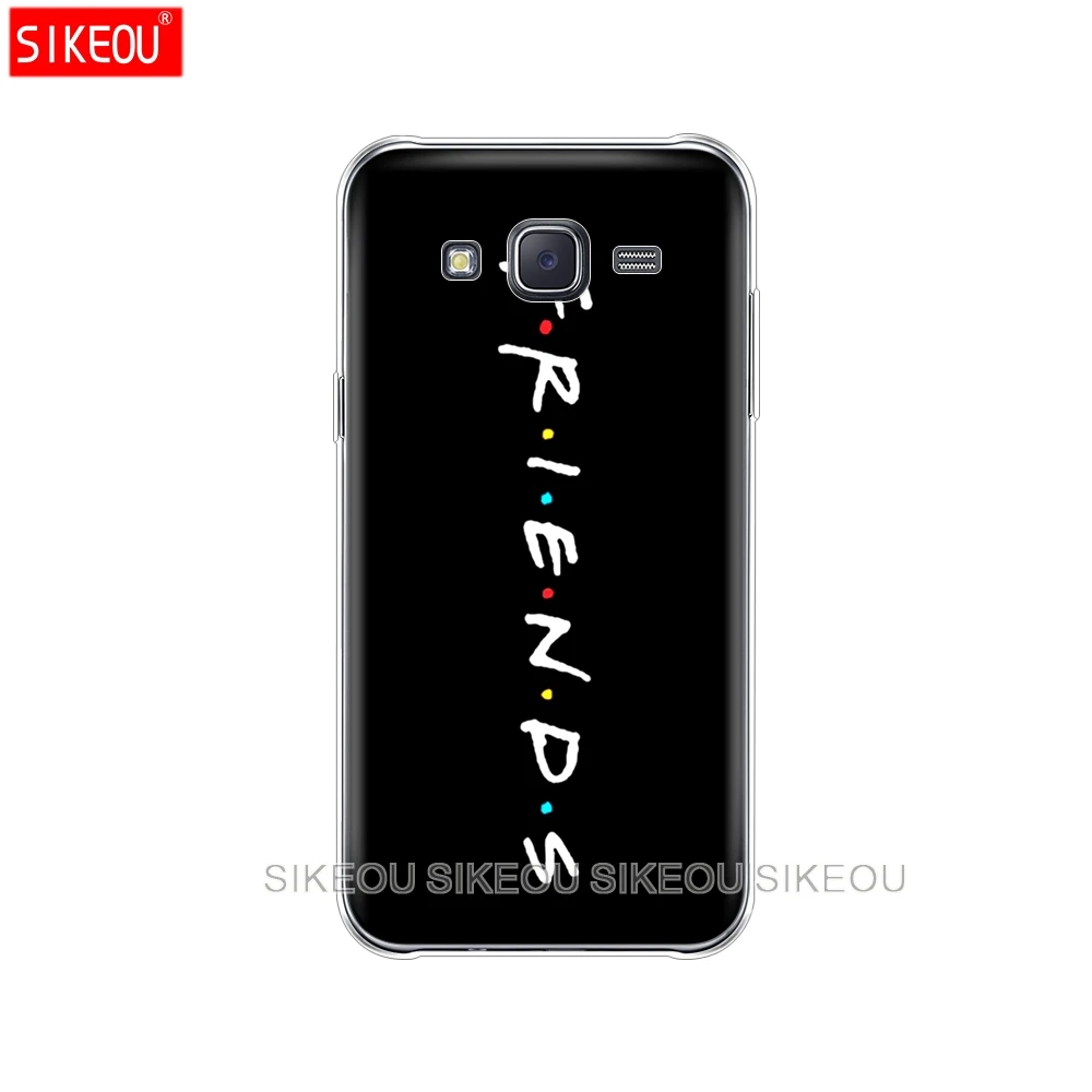 Силиконовый чехол для телефона Samsung Galaxy J1 J2 J3 J5 J7 MINI 2016 2015 prime friends tv smelly cat |