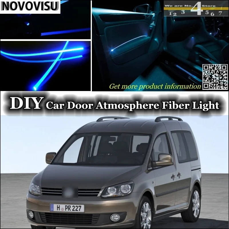 NOVOVISU для Volkswagen VW Caddy внутренняя настройка окружающего освещения атмосфера