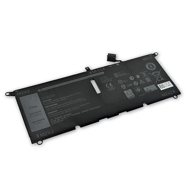 7 xinbox 52Wh 7,6 В натуральная DXGH8 0H754V H754V P82G ноутбук Батарея для Dell XPS 13 9380 9370 FHD серии