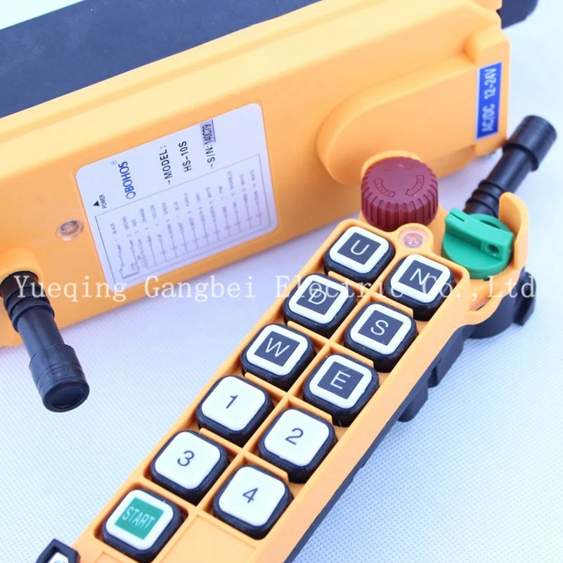 

HS-10S Hoist crane remote control wireless radio Uting remote control 380VAC 220VAC 36VAC 12VDC-24VDC